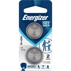 Energizer 2016 Lithium Coin Batteries 2p