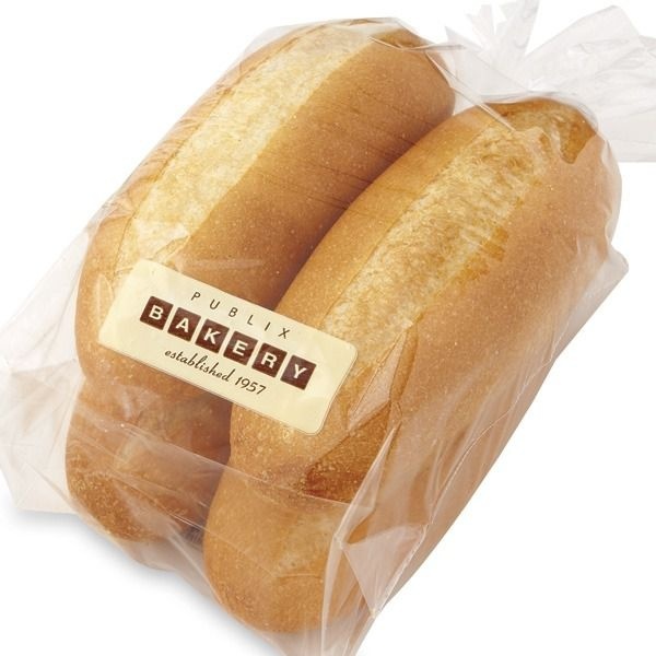 slide 1 of 1, Publix Bakery Hoagie Rolls, 4 ct