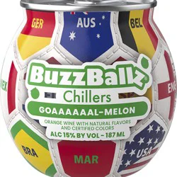 Buzzballz W/c Goaaal Melon 187ml