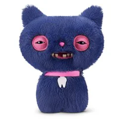 Zuru Fuggler Alley Cats Plush Toy - Cheezee Grey, 9 in