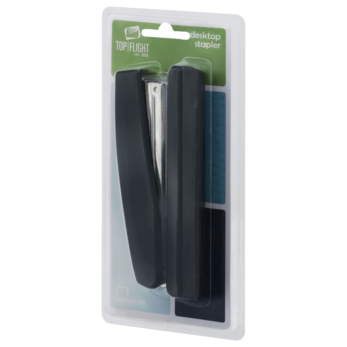 slide 2 of 11, Top Flight Black Desk Stapler, 1 ct