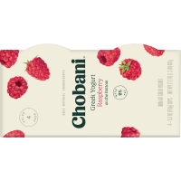 slide 14 of 19, Chobani Nonfat Greek Raspberry on the Bottom Yogurt Value Pack 4 - 5.3 oz Cups, 4 ct