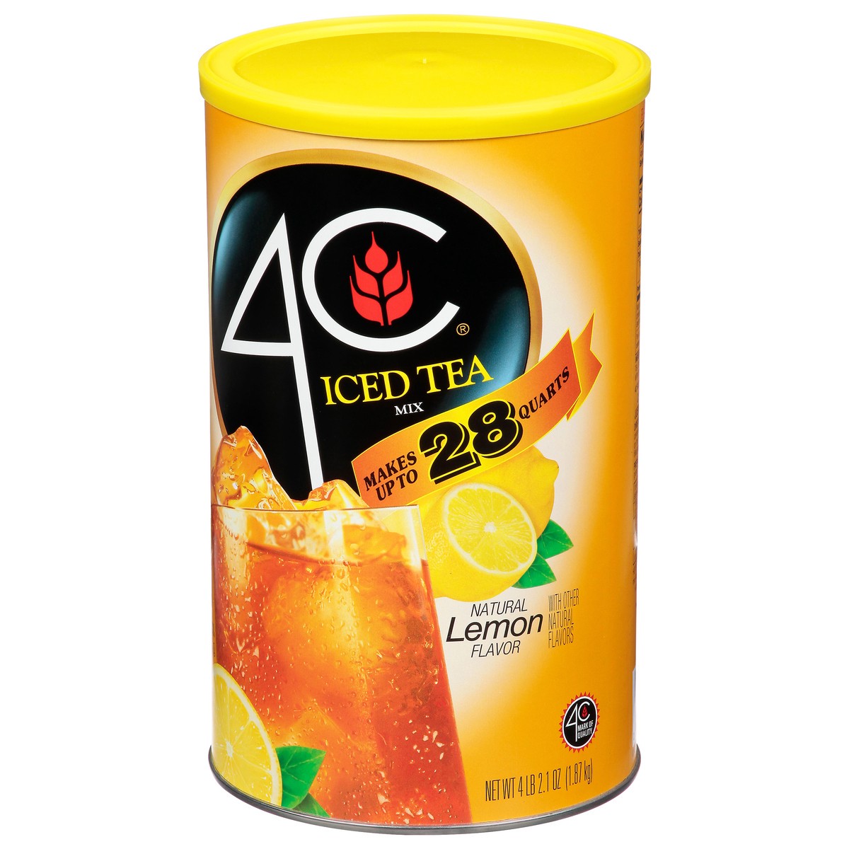 slide 2 of 9, 4C Iced Tea Mix with Lemon, 66.10 oz