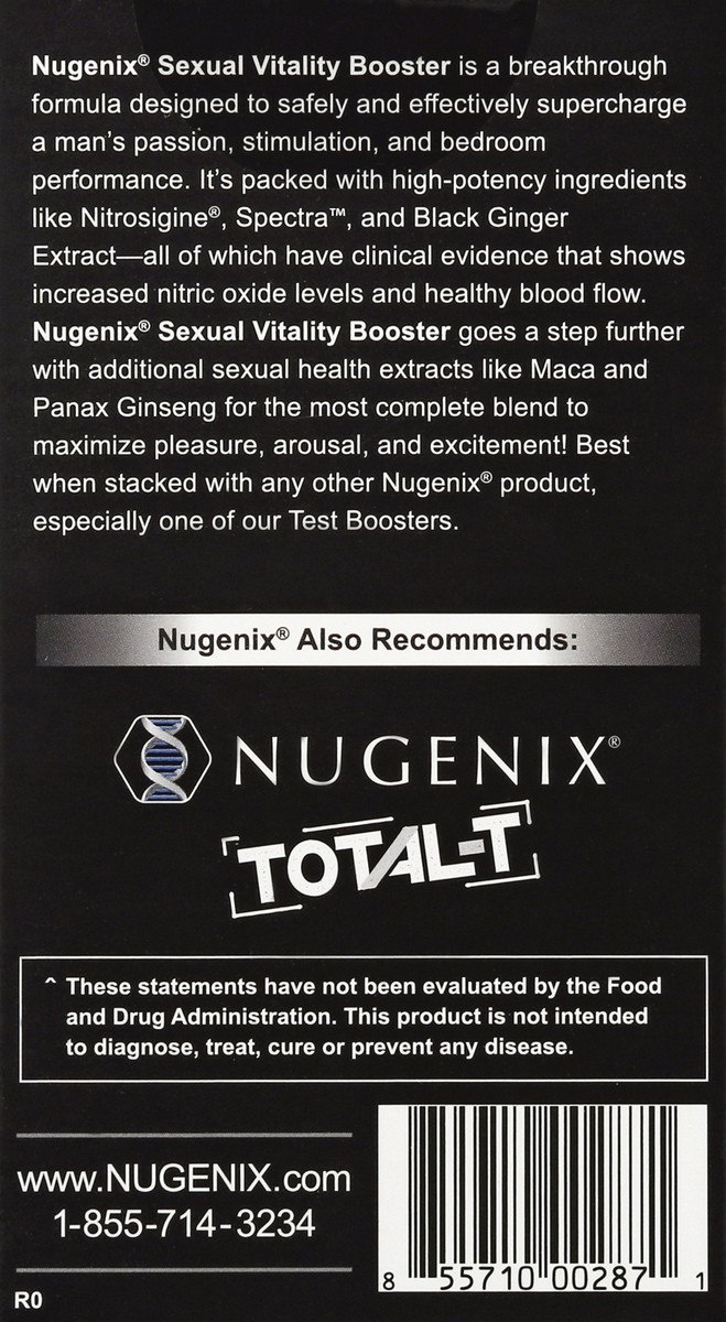 slide 9 of 9, Nugenix Sexual Vitality Booster, 30 Ct, 30 ct