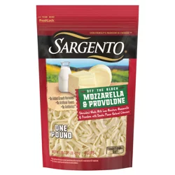 Sargento Shredded Mozzarella & Provolone with Natural Smoke Flavor, 16 oz