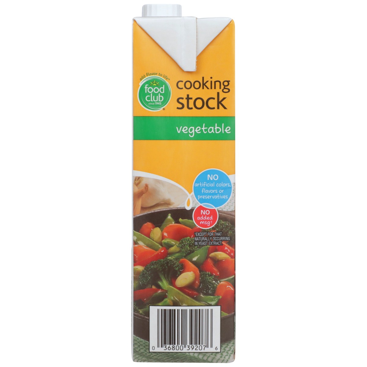 slide 6 of 9, Food Club Vegetable Cooking Stock, 32 oz