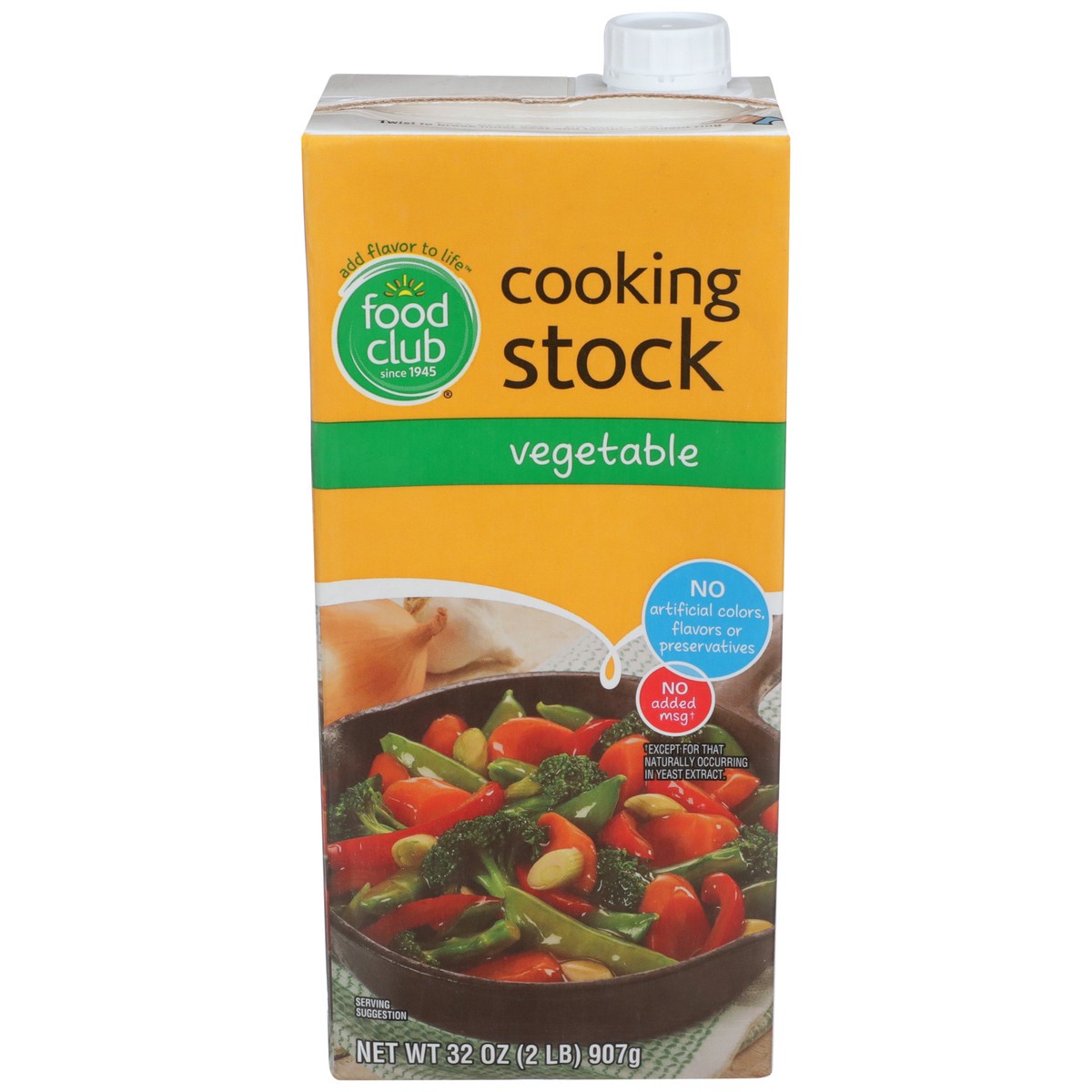 slide 1 of 9, Food Club Vegetable Cooking Stock, 32 oz