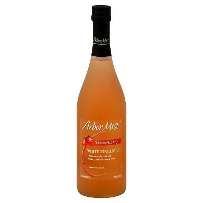 slide 1 of 2, Arbor Mist Strawberry White Zinfandel, 750 ml