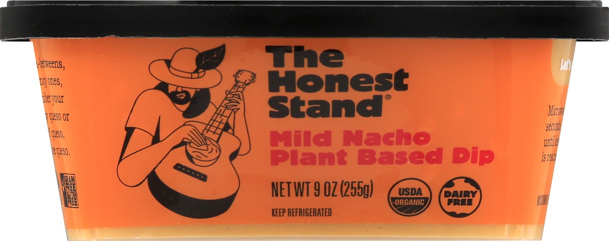 slide 6 of 9, The Honest Stand Plant Based Mild Nacho Dip 9 oz, 9 oz