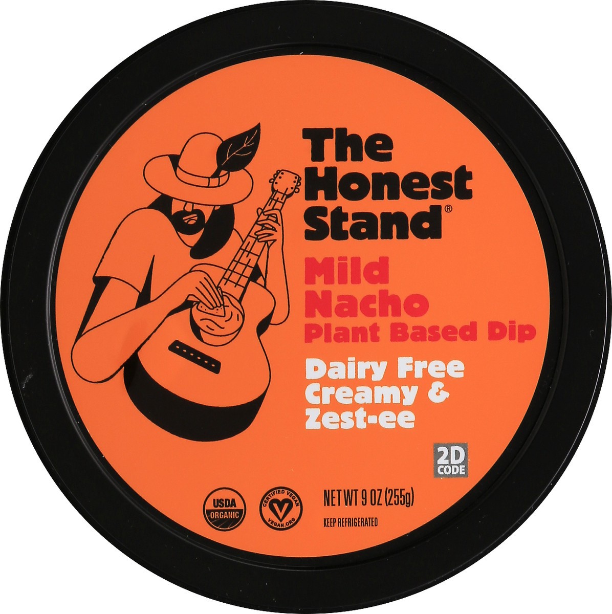 slide 9 of 9, The Honest Stand Plant Based Mild Nacho Dip 9 oz, 9 oz