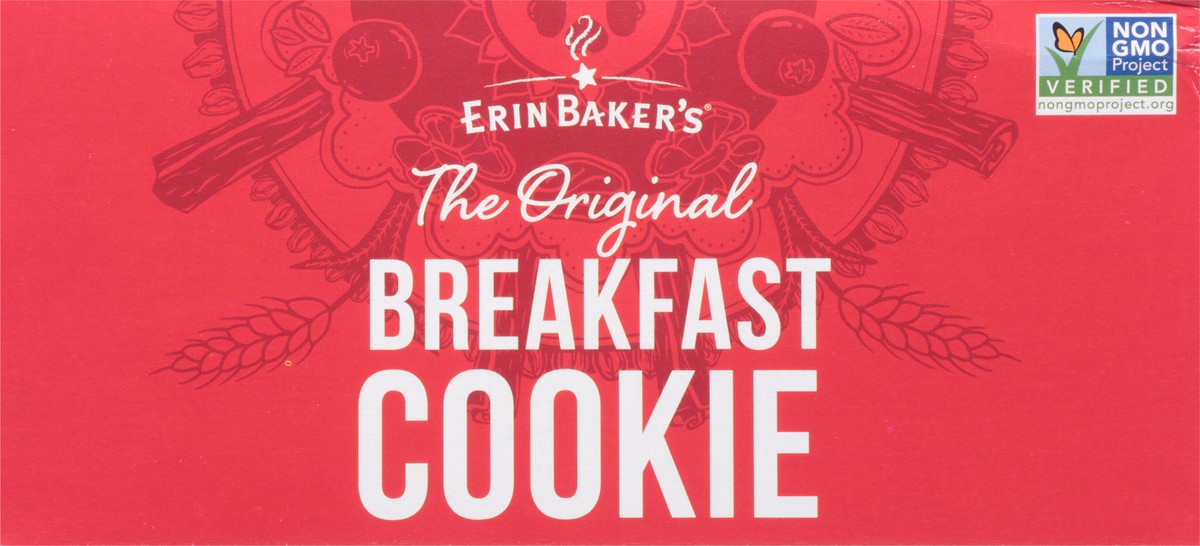 slide 5 of 9, Erin Baker's Oatmeal Raisin Breakfast Cookie 3 oz, 3 oz