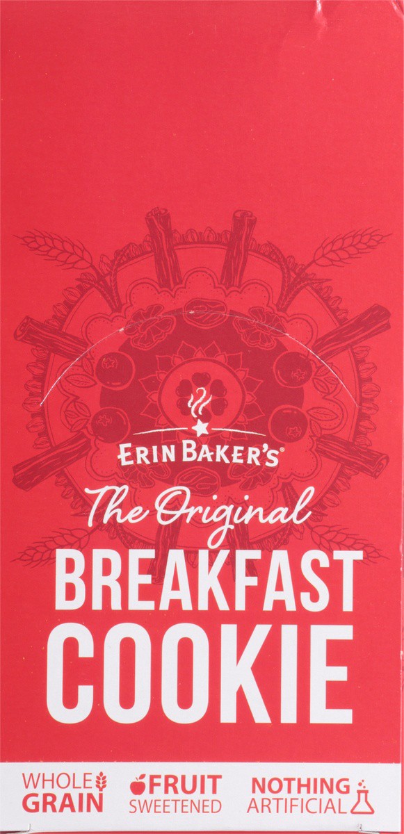 slide 9 of 9, Erin Baker's Oatmeal Raisin Breakfast Cookie 3 oz, 3 oz