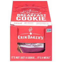 Erin Baker's Oatmeal Raisin Breakfast Cookie 3 oz