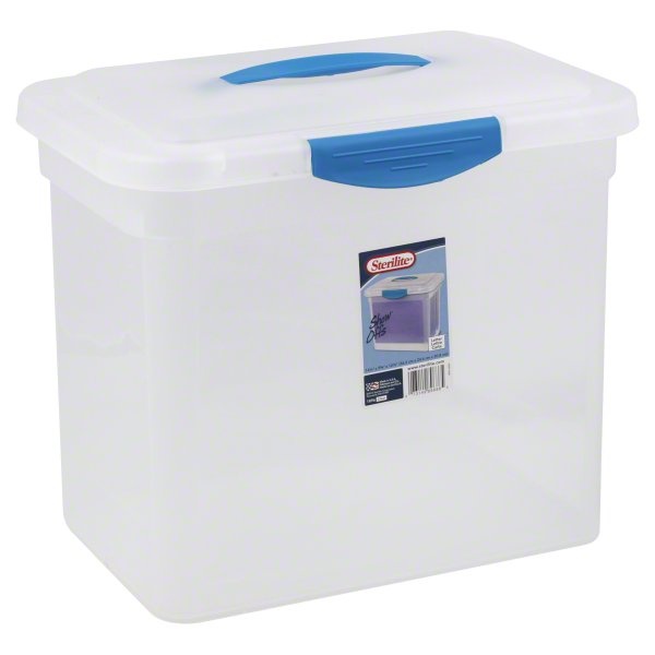 slide 1 of 4, Sterilite Corporation Sterilite Large Showoff Storage Container, 1 ct