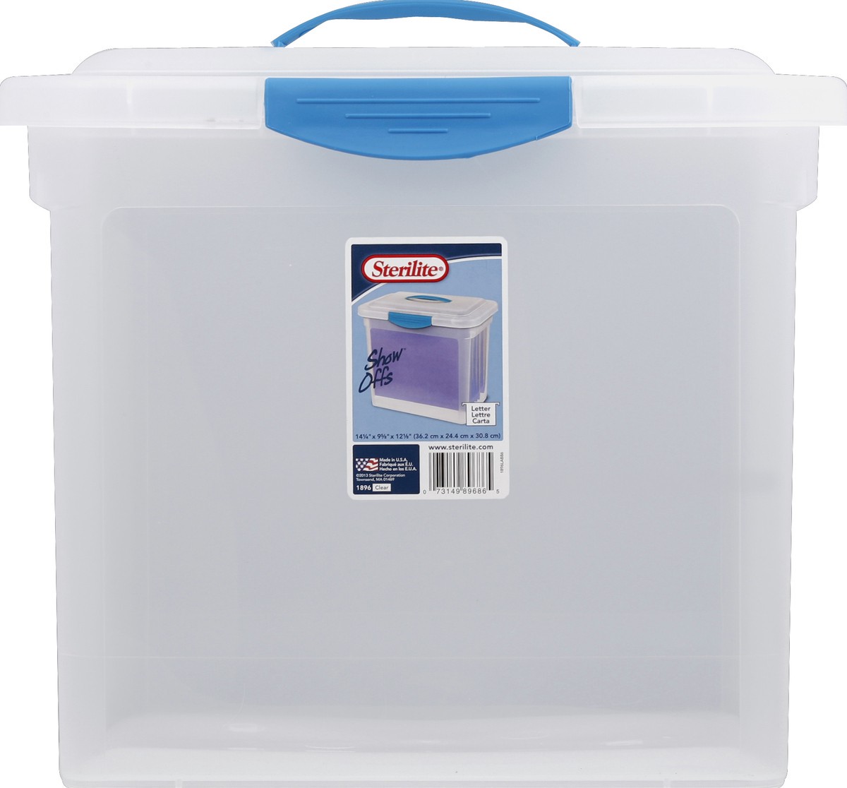 slide 4 of 4, Sterilite Corporation Sterilite Large Showoff Storage Container, 1 ct