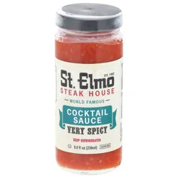 St. Elmo Steak House Very Spicy Cocktail Sauce 8.0 fl oz