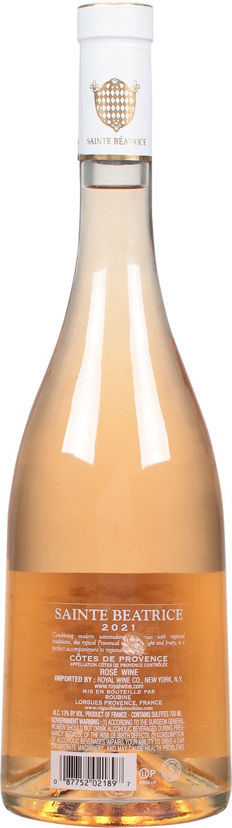 slide 5 of 10, Sainte Beatrice Rose 750 ml, 750 ml