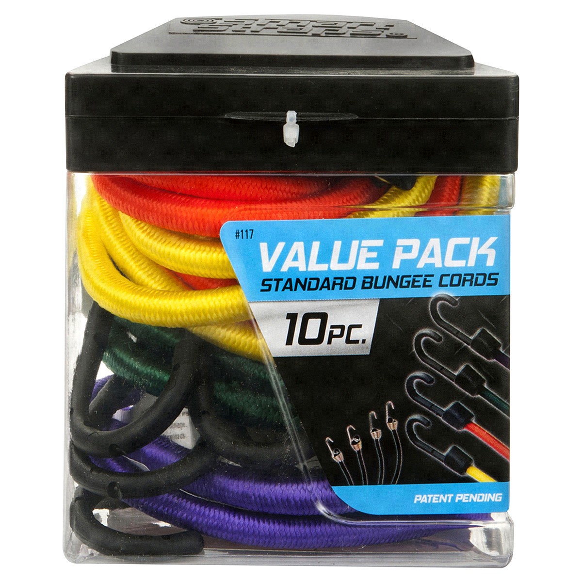 slide 1 of 1, Smartstraps Winston Standard Bungee Value Pack Assortment, 10 ct