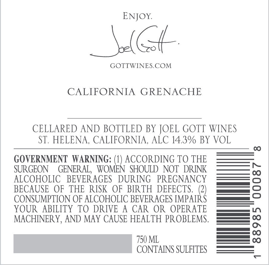 slide 2 of 5, Joel Gott Red Alakai, 750 ml