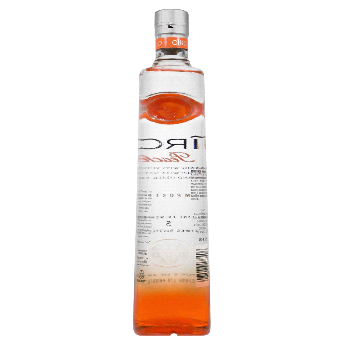 slide 13 of 14, CIROC Peach (Made with Vodka Infused with Natural Flavors), 750 mL, 750 ml