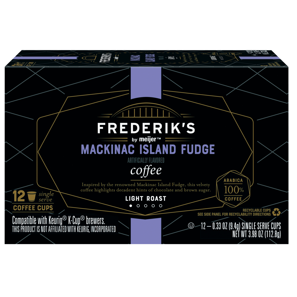 slide 1 of 29, Frederiks By Meijer Pods Mackinac Island Fudge - 12 ct, 12 ct
