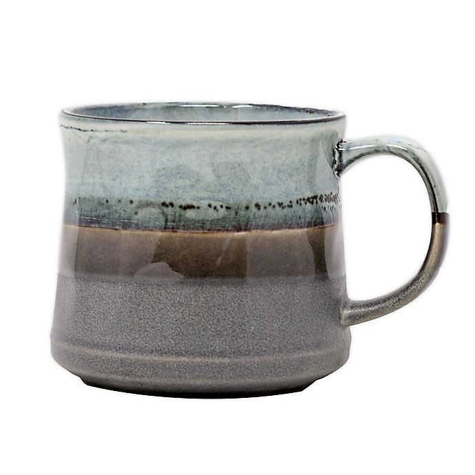 slide 1 of 1, Boston Warehouse Trading Co. Reactive Mug - Grey, 1 ct