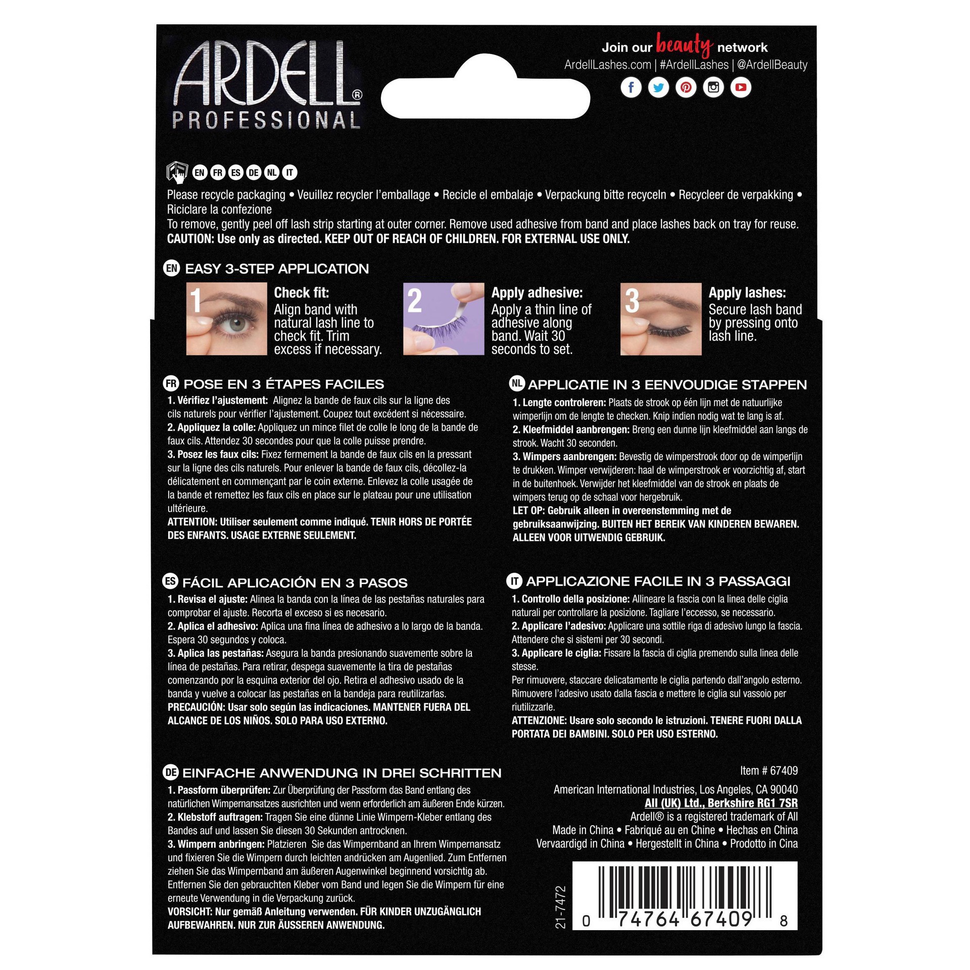 slide 3 of 13, Ardell Wispies Fauxmink Lashes 4 ea, 4 ct