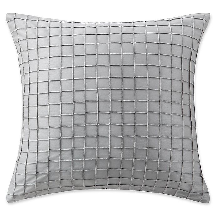 slide 1 of 1, Waterford Ryan Square Throw Pillowin Platinum, 1 ct