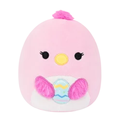 Squishmallows Chick Holding Egg - Pink, 5 in
