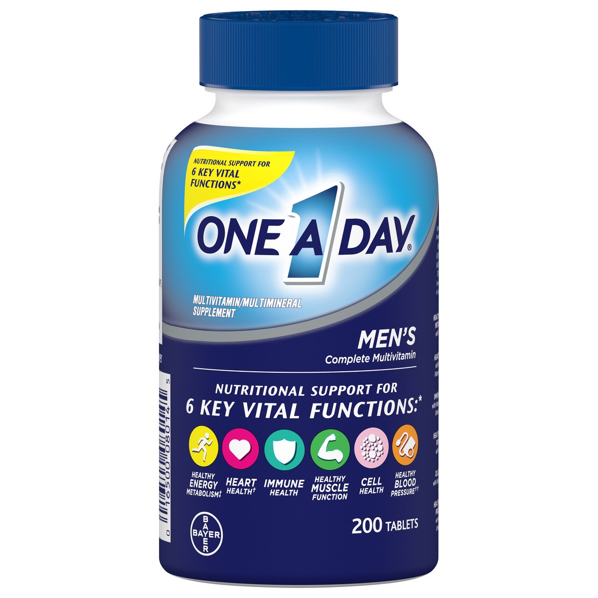 slide 10 of 11, One A Day Men's Complete Multivitamin 200 Tablets, 200 ct