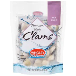 Wholey Premium Baby Clams 16 oz