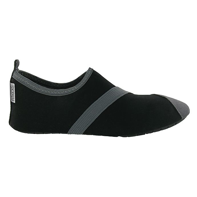 slide 2 of 2, FITKICKS Size Large Active Lifestyle Footwear - Black, 1 ct