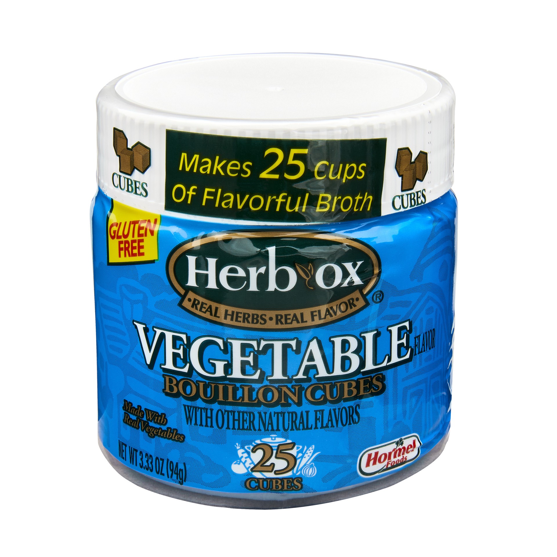 slide 1 of 1, HERB-OX Vegetable Bouillon Cubes, 3.33 oz