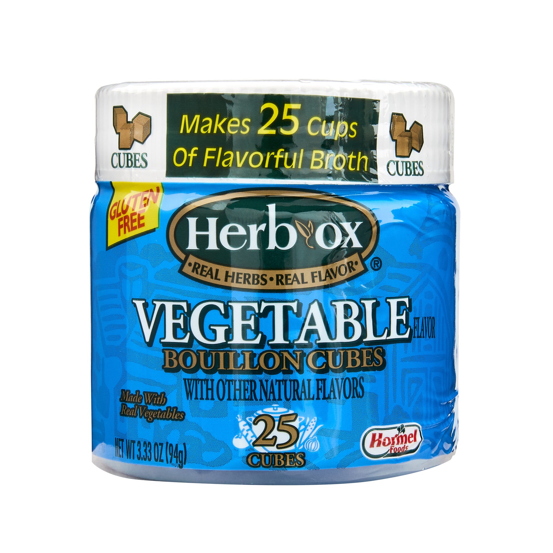 slide 1 of 1, HERB-OX Vegetable Bouillon Cubes, 3.33 oz