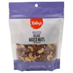 Raley's Deluxe Mixed Nuts, Lightly Salted 10 Oz