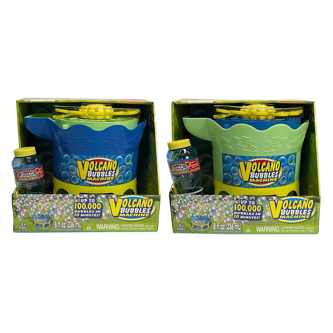 slide 1 of 2, Amazing Bubbles Light up Volcano Bubble Machine, 1 ct