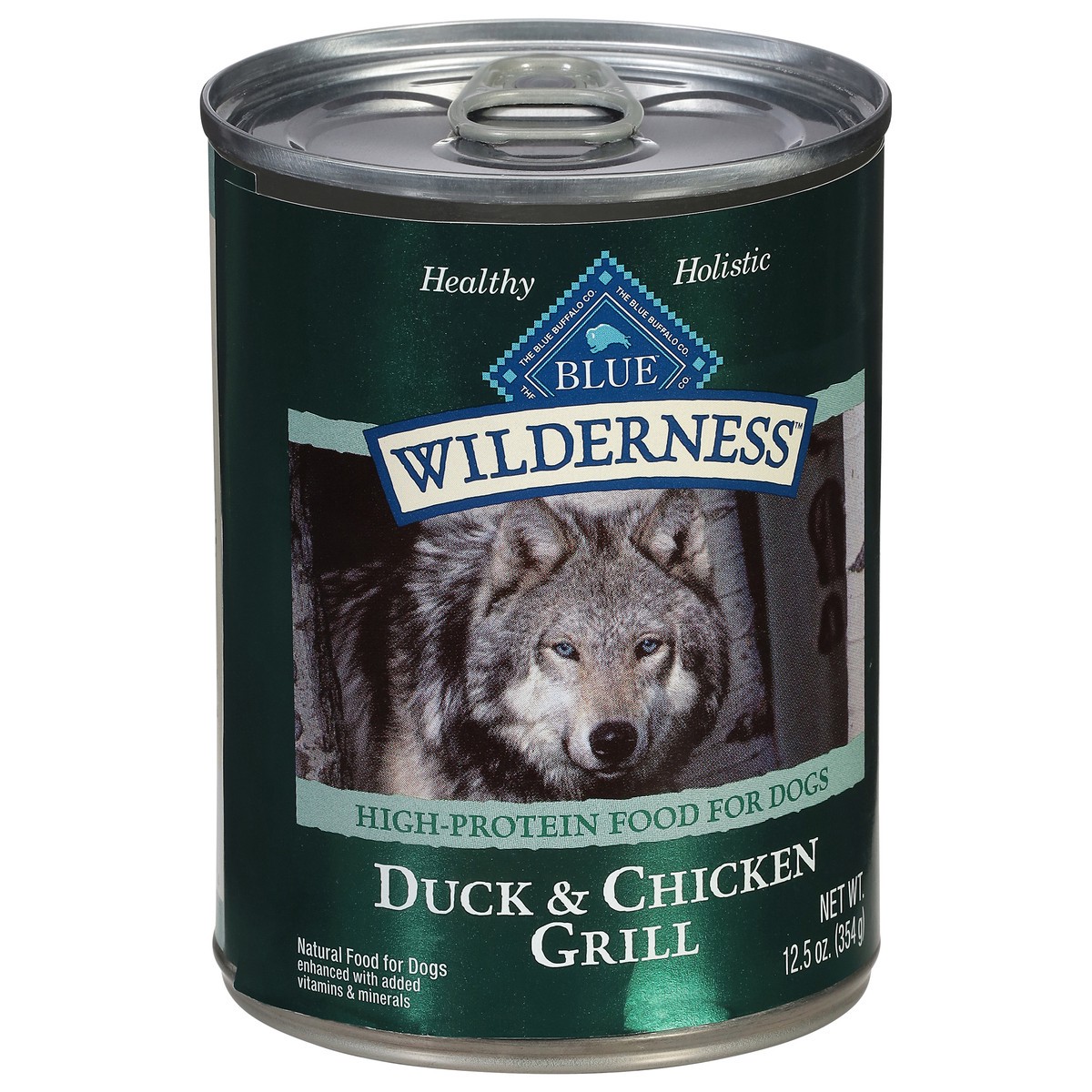 slide 10 of 14, Blue Buffalo Blue Wilderness Duck & Chicken Grill Dog Food 12.5 oz, 12.5 oz