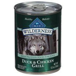 Blue Buffalo Blue Wilderness Duck & Chicken Grill Dog Food 12.5 oz