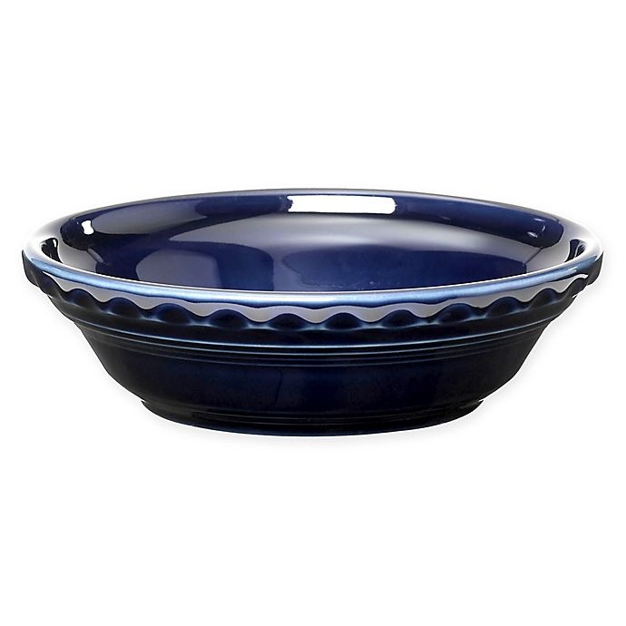 slide 1 of 3, Fiesta Small Pie Plate - Cobalt Blue, 1 ct