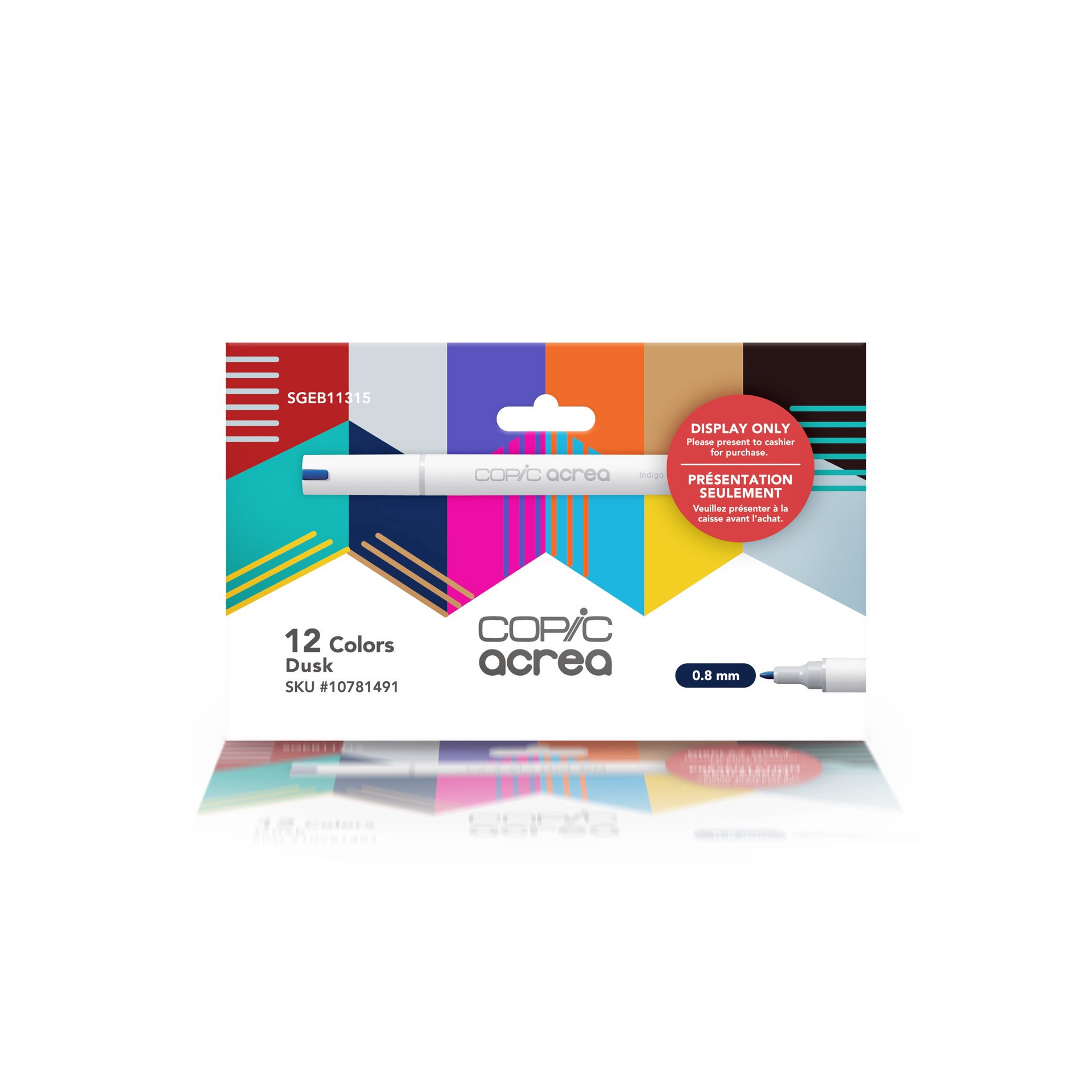 slide 4 of 4, Copic Acrea Dusk Marker Set, 0.8 mm