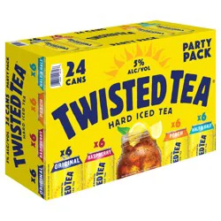 Twisted Tea Hard Iced Tea, Party Pack