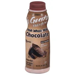 Yo Gusto Premium Fresh Whole Chocolate Milk 12.5 fl oz