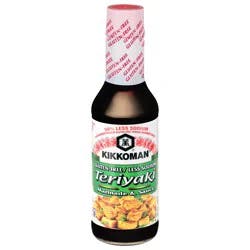 Kikkoman Gluten-Free Less Sodium Teriyaki Marinade & Sauce 10 fl oz