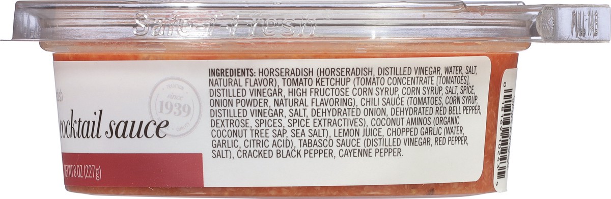 slide 10 of 14, L&B Hot Horseradish Spicy Lemon & Cayenne Spicy Cocktail Sauce 8 oz, 8 oz