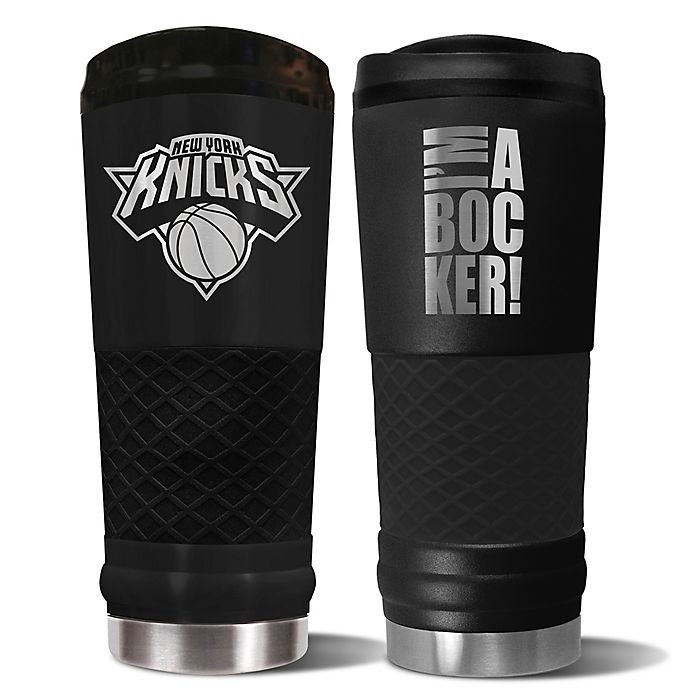 slide 1 of 1, NBA New York Knicks Powder Coated STEALTH Draft Tumbler, 24 oz