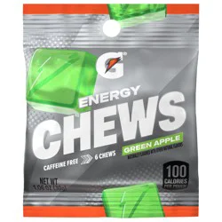 Gatorade Energy Chews Green Apple 1.06 oz