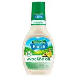 Hidden Valley Ranch with Avocado Oil Condiment and Dressing, 12 Fluid Ounces