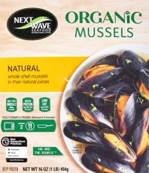 Next Wave Seafood Organic Mussels 16 oz