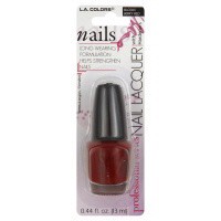 slide 1 of 1, L.A. Colors Nail Lacquer, Berry Red BLQ365, 44 fl oz