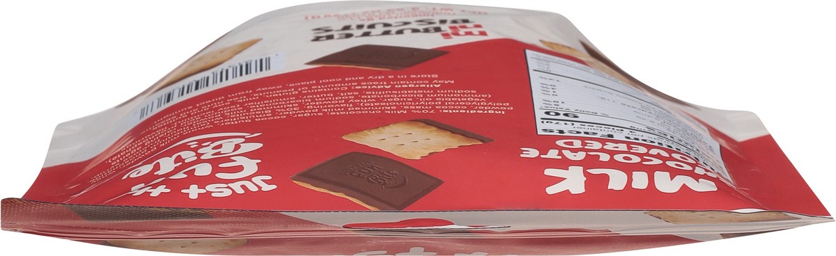 slide 4 of 13, Just the Fun Bite Mini Milk Chocolate Covered Butter Biscuits - 3.53 oz, 3.53 oz